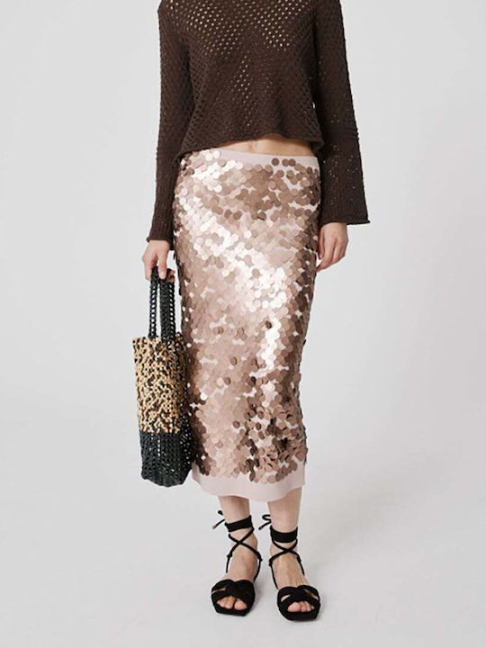 Sfizio Skirt in Gold color