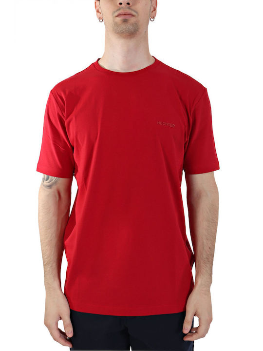 Daniel Hechter Ανδρικό T-shirt Κοντομάνικο Κοκκινο