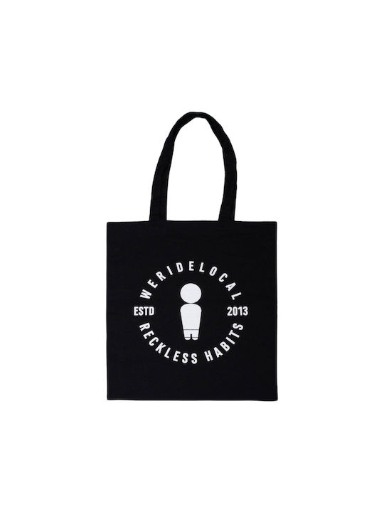 We Ride Local Shopping Bag Black