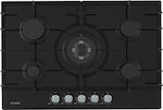 Elmark Gas Cooktop Autonomous 75x51εκ.