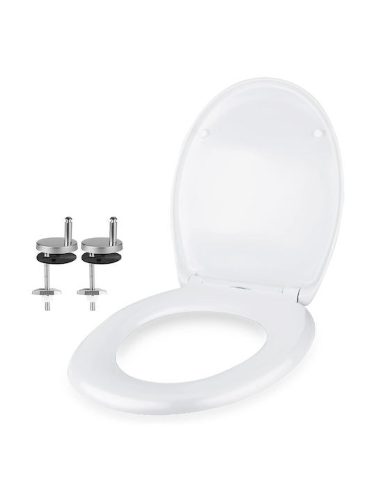 Plastic Toilet Seat White