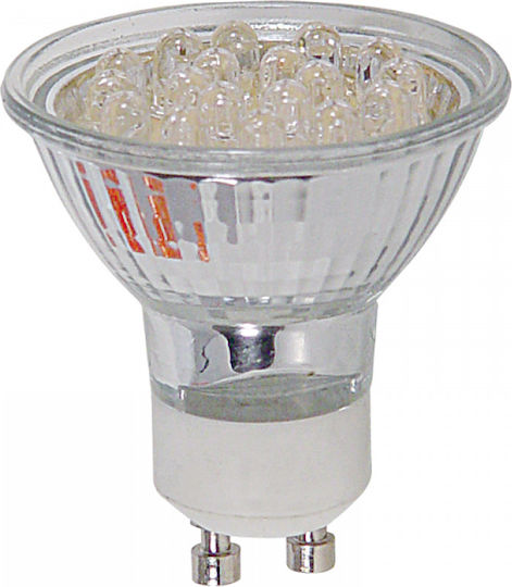 DIL Λάμπα LED 1.5W για Ντουί GU10 και Σχήμα MR16 Μπλε