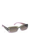 Eyelead Women's Sunglasses with Multicolour Plastic Frame and Brown Gradient Polarized Lens