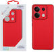 Volte-Tel Carbon Lift Back Cover Silicone Red (...