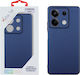 Volte-Tel Carbon Lift Back Cover Silicone Blue ...