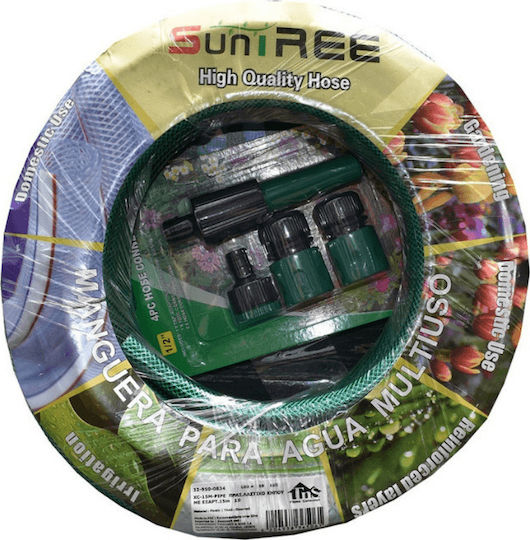 TnS Furtun de grădină Udare Set 1/2" 15m