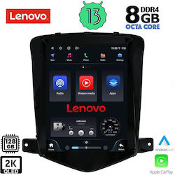 Lenovo Ηχοσύστημα Αυτοκινήτου 2DIN με Clima (Bluetooth/USB/AUX/WiFi/GPS/Apple-Carplay/Android-Auto) με Οθόνη Αφής 9.7"