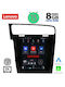 Lenovo Car Audio System 2DIN (Bluetooth/USB/AUX/WiFi/GPS/Apple-Carplay/Android-Auto) with Touch Screen 9.7"