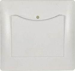 DIL Rhyme Recessed Wall Card Switch with Frame