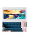 Megapap Abstract Clouds Gemälde auf Leinwand 120x50cm