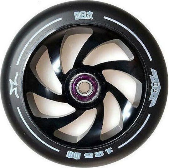 AO Scooters Ρόδα για Παιδικό Πατίνι Με Ρουλεμάν ABEC 9 125mm, Μαύρο