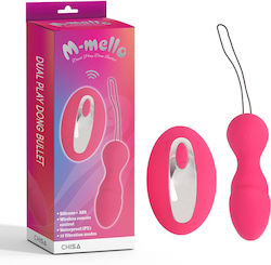 Boss Of Toys Dildo με Όρχεις Ροζ 10cm