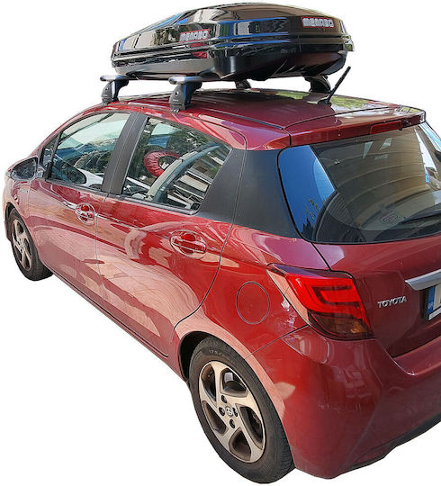 Nordrive Багажници за покрив Алуминий за Toyota Ярис 2011-2020 (Комплект с крака)