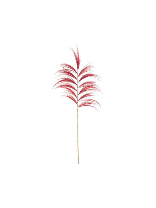 BigBuy Artificial Decorative Branch Bamboo Red 1pcs