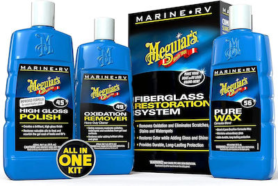 Meguiar's Boat Cleaning Products Boat Hull Cleaner/Polish/Protectant