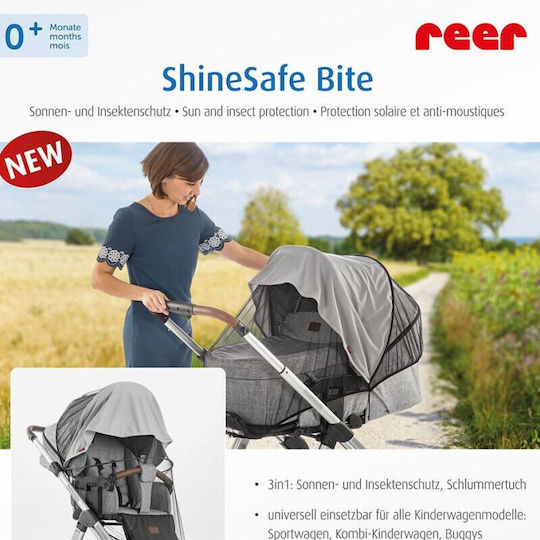 Sonnenschutz Insektenschutznetz Reer Shinesafe für Kinderwagen