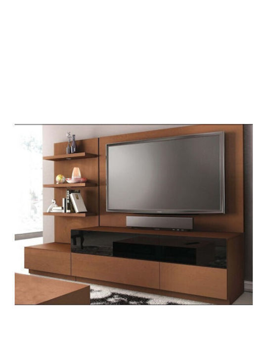 Unitate TV din lemn de stejar 180x44x90 Btp 125-22