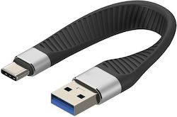 Techly USB 2.0 USB-C male - USB-A 15W 0.12m (ICOC-USBC-FL-U322) Techly USB 2.0 USB-C male - USB-A 15W 0.12m (ICOC-USBC-FL-U322)