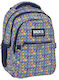 BackUP Ghiozdan De Spate Negru 30 x 20 x 42 cm