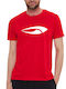 T-shirt Κόκκινο