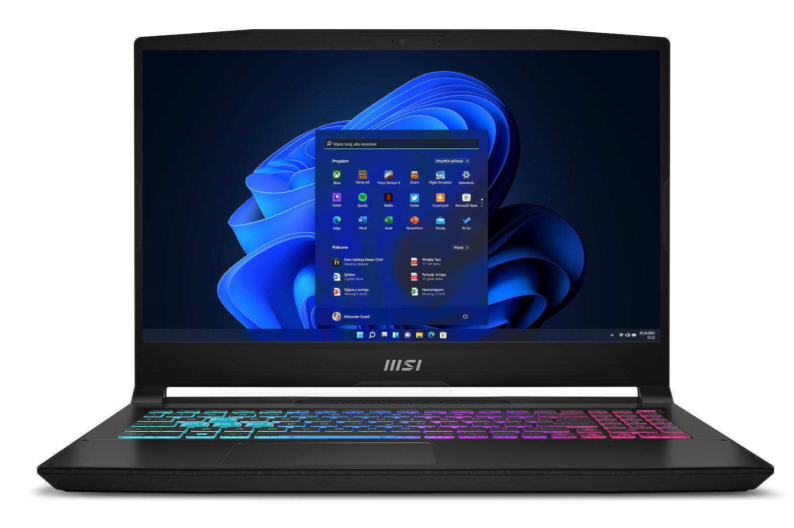 MSI Katana 15 B12VEK-1000PL 15.6