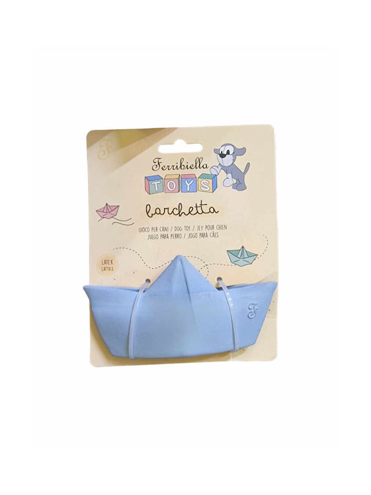 Ferribiella Ball Toy Dog made of Rubber 13εκ. Light Blue 1pcs