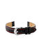 Bisset Leather Strap Black 14mm