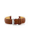 Pacific Leather Strap Brown 22mm