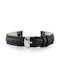 Pacific Leather Strap Black 12mm