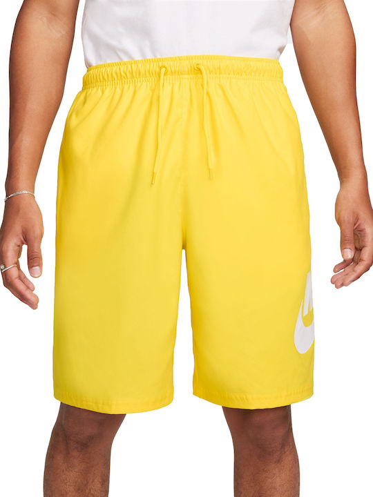 Nike Club Men's Athletic Shorts Yellow