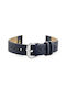 Pacific Leather Strap Navy Blue 16mm