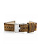 Pacific Leather Strap Brown 22mm