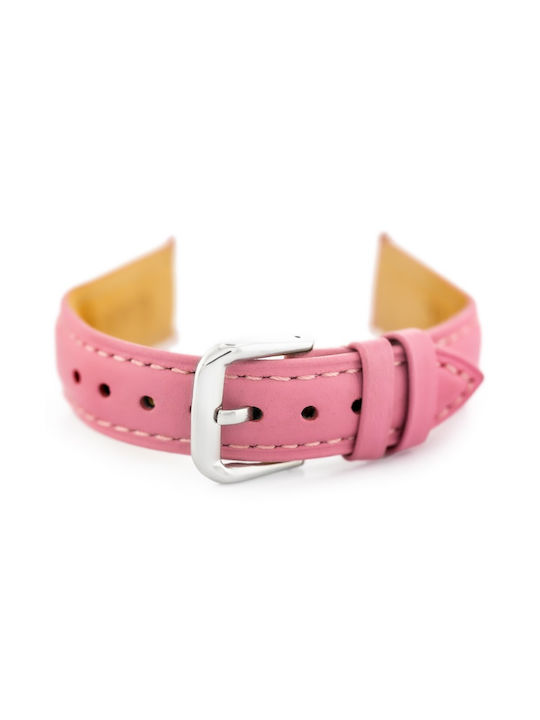 Pacific Leather Strap Pink 14mm