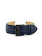 Pacific Leather Strap Navy Blue 20mm