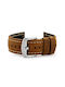 Pacific Leather Strap Brown 22mm