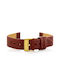 Pacific Leather Strap Red 12mm