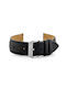 Pacific Leather Strap Black 22mm