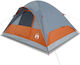 vidaXL Campingzelt Iglu Orange für 6 Personen 270x210x145cm