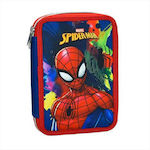 Gim Double Filled Spider-man Silver Eyes Pencil Case