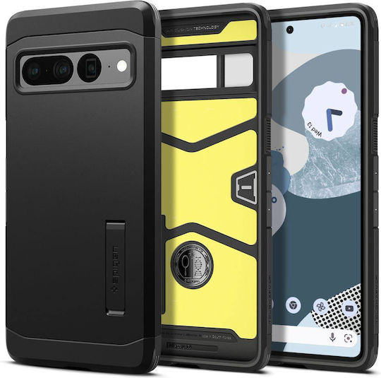 Spigen Tough Armor Back Cover Plastic Negru (Google Pixel 7 Pro)