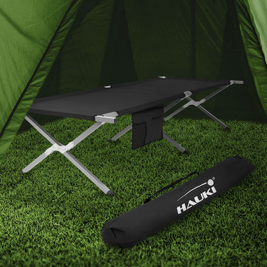 Folding Guest Bed Without Mattress Single Black 210x83x46cm