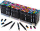 Set 168 Markers Zola 2-headed Thin Thick Marker Storage Bag Multicoloured