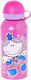 Ecolife Kids Water Bottle Stainless Steel with Pop-Up Cap Decor Girls 450ml
