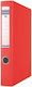 Dosar cu patru inele Pastelini A4 4.5cm Rosu