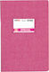 Caiet special Tipotrust colorat din jeans 17x25 roz 50 file