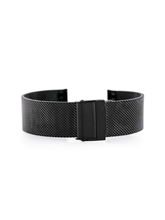 Pacific Metallic-Armband Schwarz 22mm