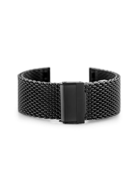 Pacific Metallic Bracelet Black 22mm