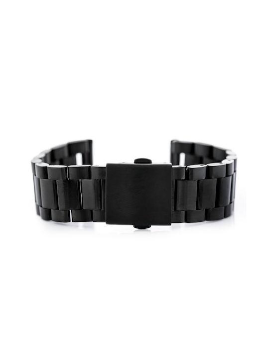 Pacific Metallic Bracelet Black 18mm