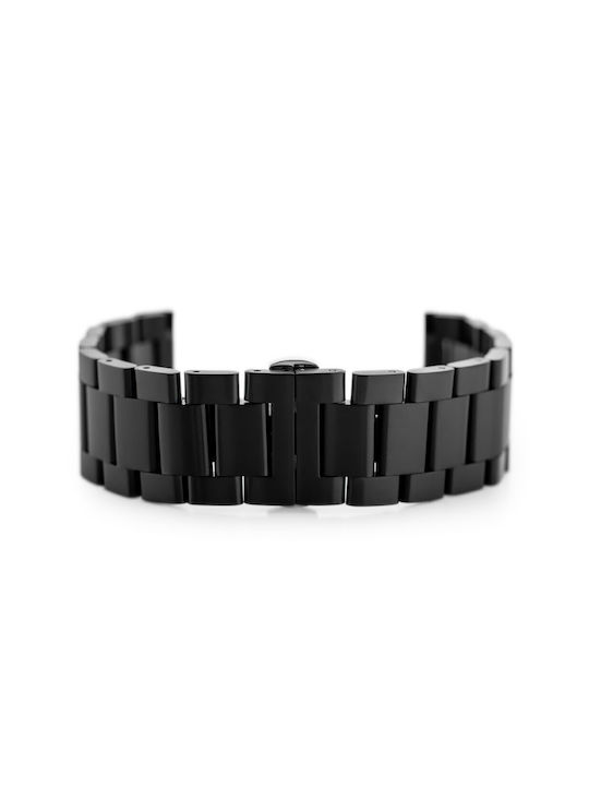 Pacific Metallic Bracelet Black 24mm