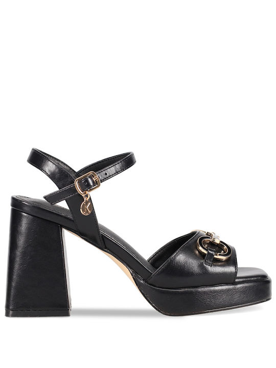 Migato Sandale dama in Culorea Negru